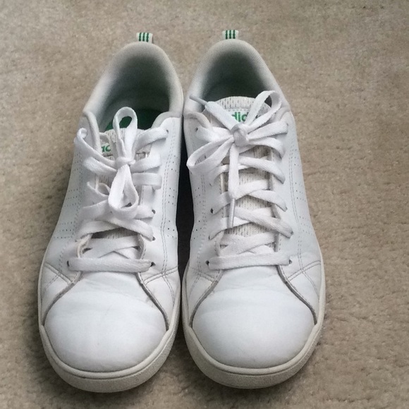 Adidas Advantage Stan Smith Sneaker Green 8.5 EUC - Picture 4 of 6